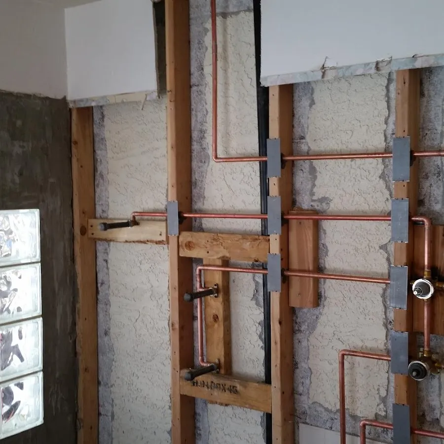 Copper pipe installation for Burst Pipe Repair in Greenville